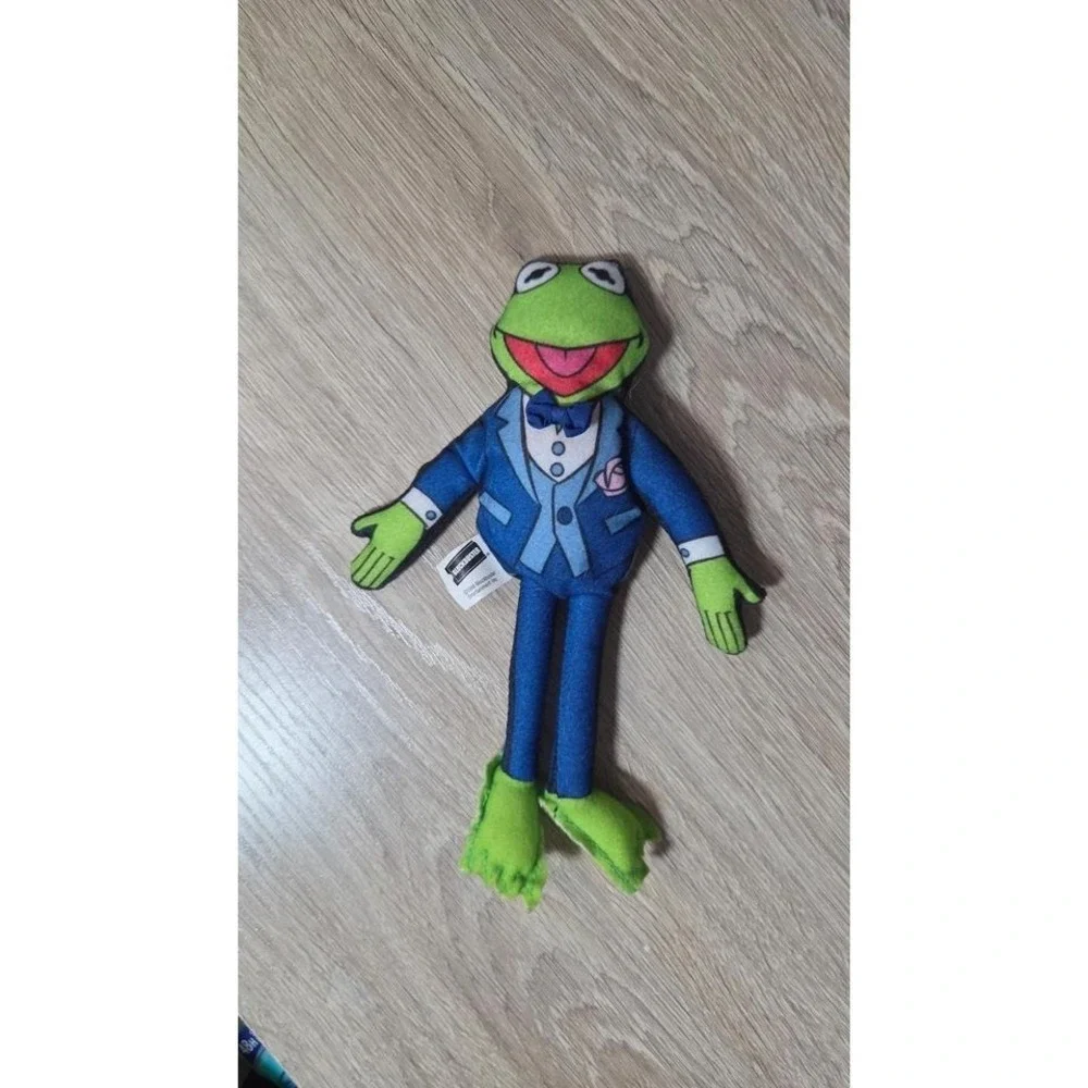 Blockbuster Kermit the Frog The Muppets plush 1998 - Picture 1 of 3